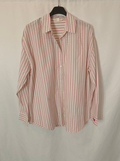 HIGH SPIRITS. oversized striped shirt Ts