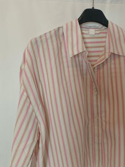 HIGH SPIRITS. oversized striped shirt Ts