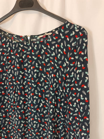 TOMMY HILFIGUER. Short blue printed Ts dress