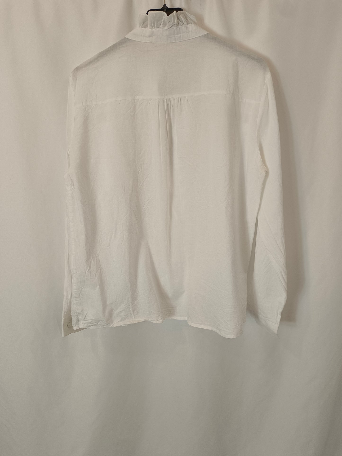 OTHERS. White lace blouse S.XL