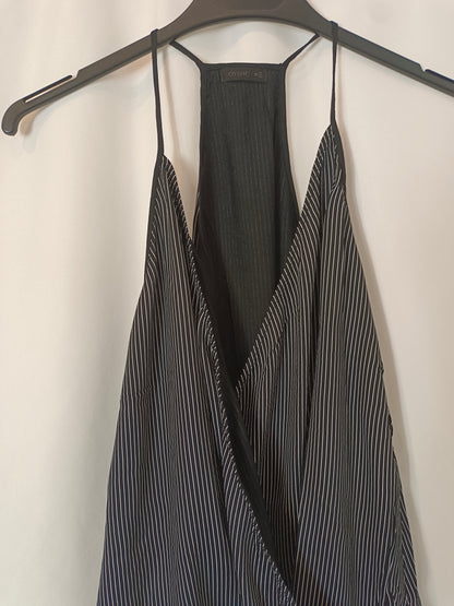 OYSHO. Black striped Ts top