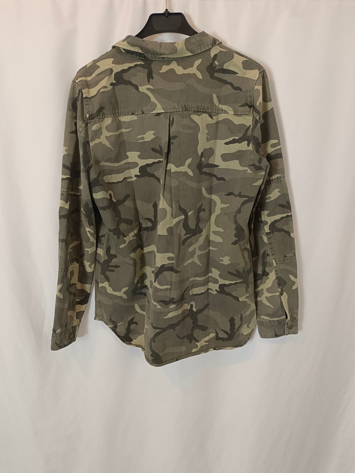 ZARA. Camouflage overshirt TM