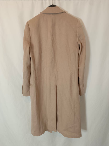 ALLSSAINTS. Nude cloth coat size 36