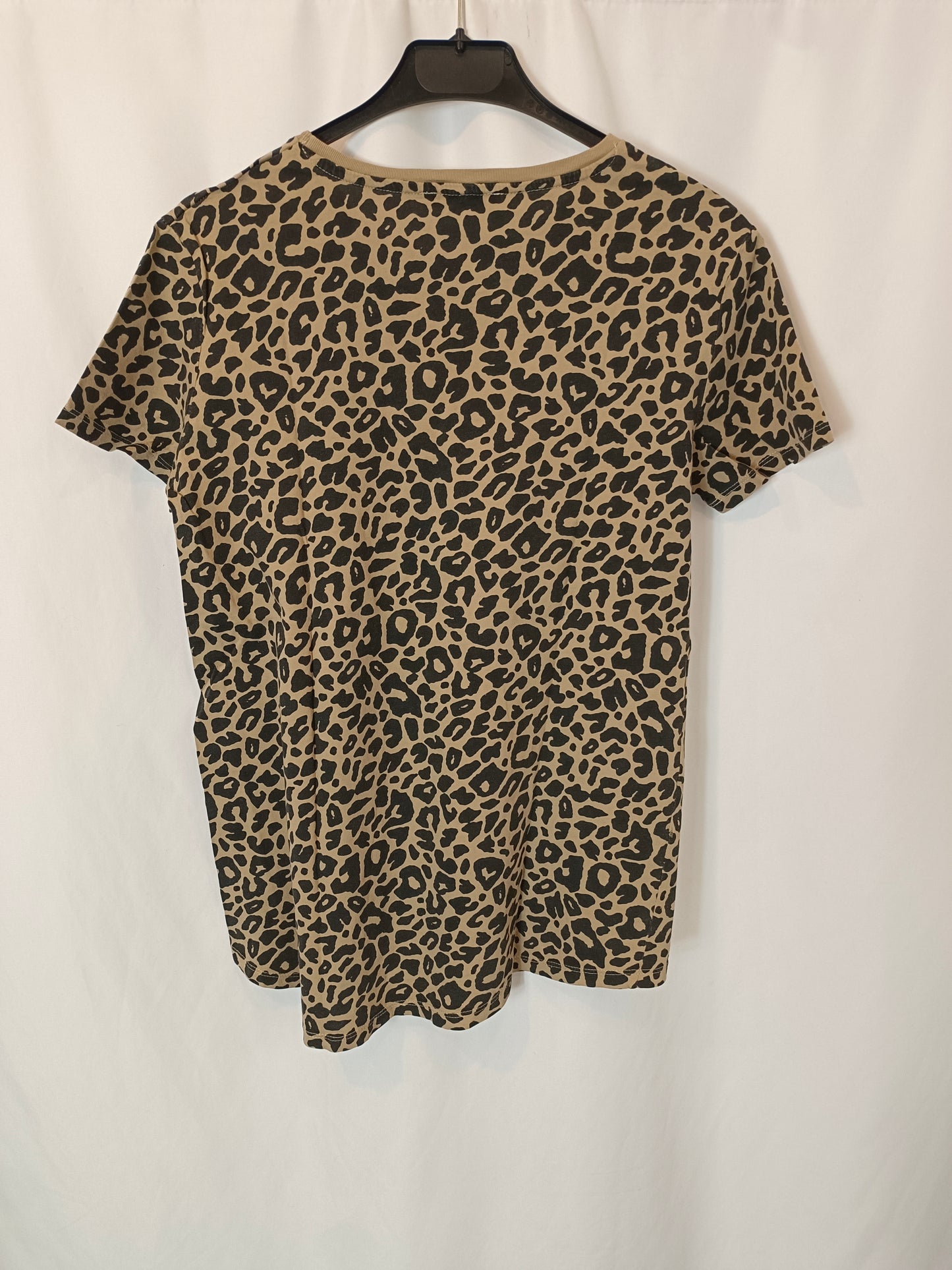 ZARA. camiseta animal print T.s