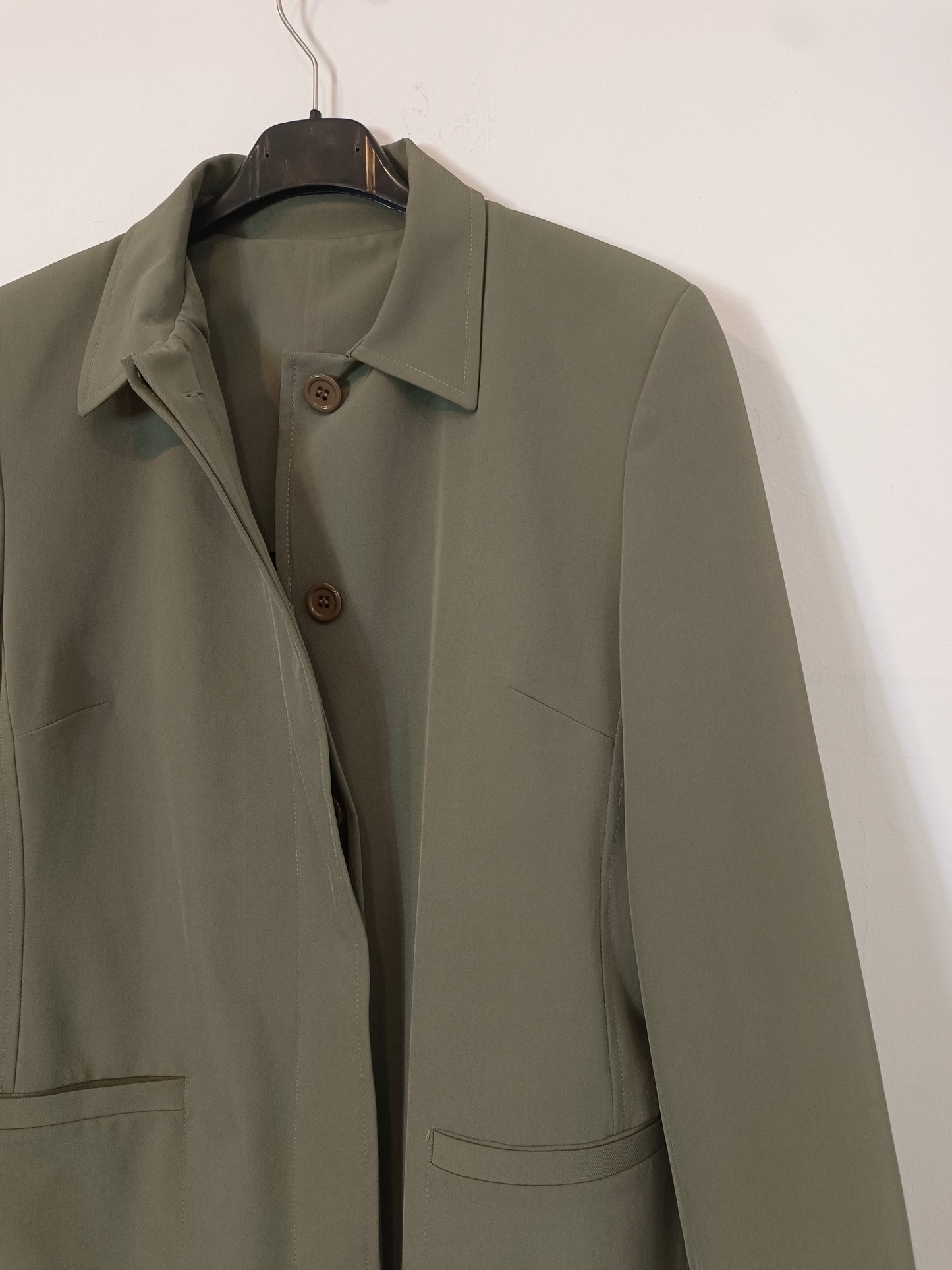 OTRAS. Chaqueta verde abotonada T.u(s)