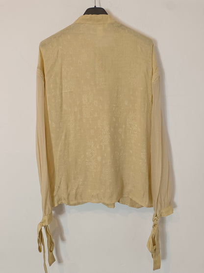 INTROPY. Pastel texture blouse T.38