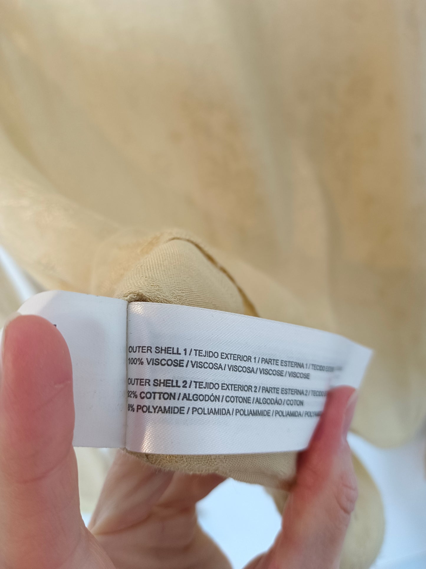 INTROPY. Pastel texture blouse T.38