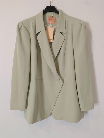 BIMANI. Blazer verde smoking T.xxl