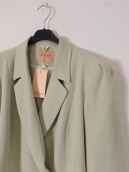 BIMANI. Blazer verde smoking T.xxl