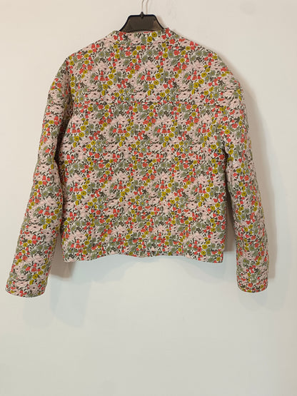 NÜMPH. Bomber blanca flores liberty T.36