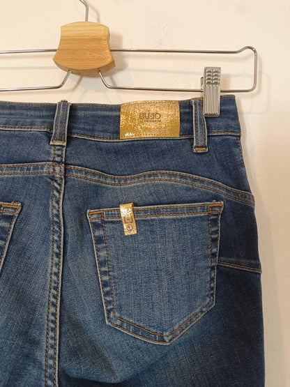 LIU.JO. Pantalón denim pitillo T.26(34)