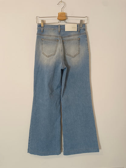 VICOLO. Pantalón denim botones T.xs