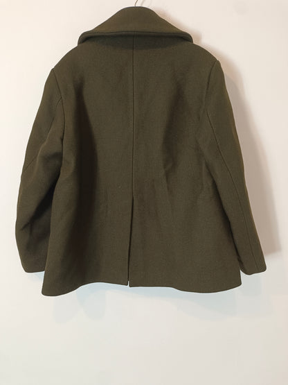 RIKA STUDIOS. Green wool coat Yours