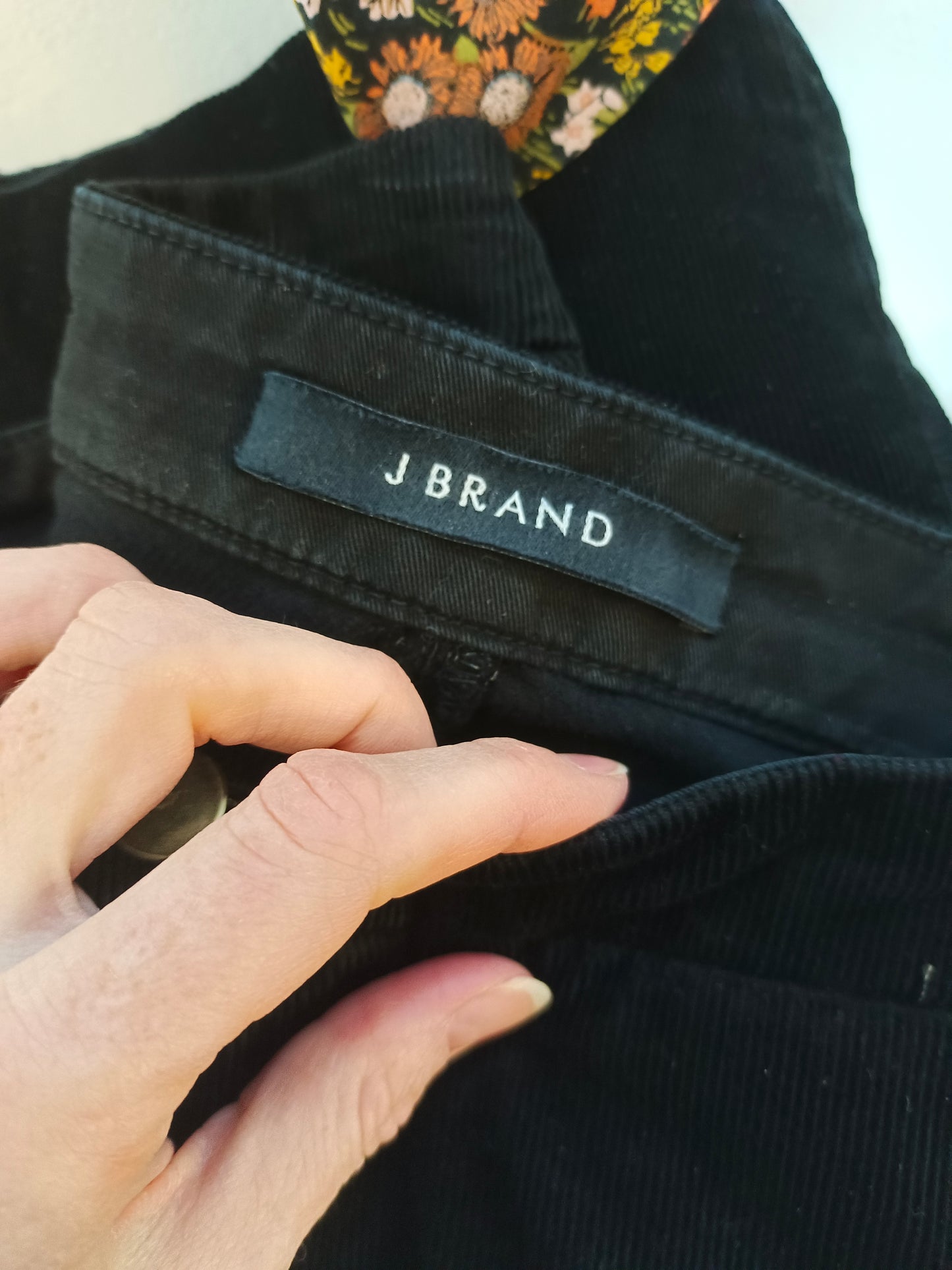 J BRAND. Black corduroy pants T.25(34)