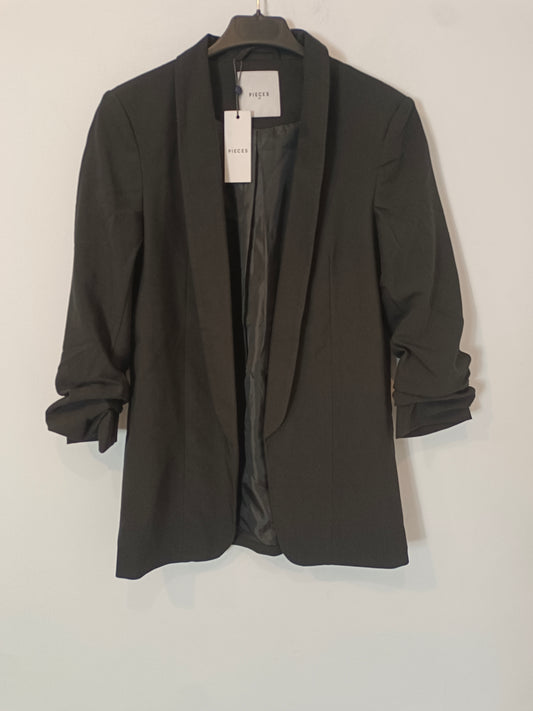 PIECE. Blazer negra básica T.xs