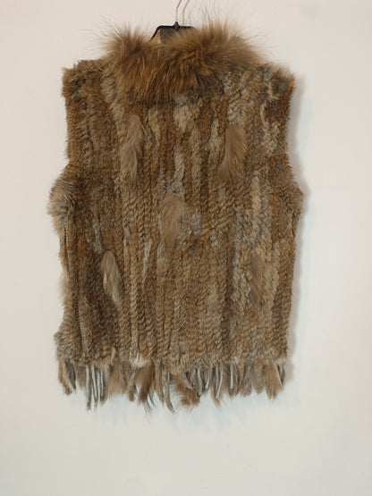 CARLOTA&CO. Chaleco de pelo natural  TU(M)