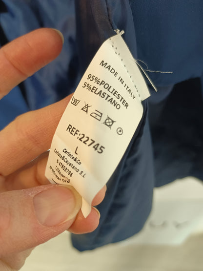 CARLOTA&CO. Blazer fluida azul T.l