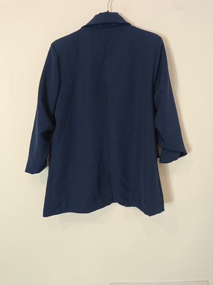 CARLOTA&CO. Blazer fluida azul T.l