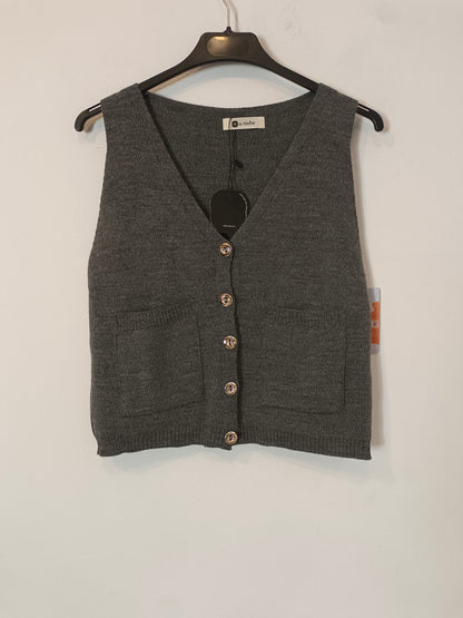 N DE NUBE. Total look gris punto  T.xs/s