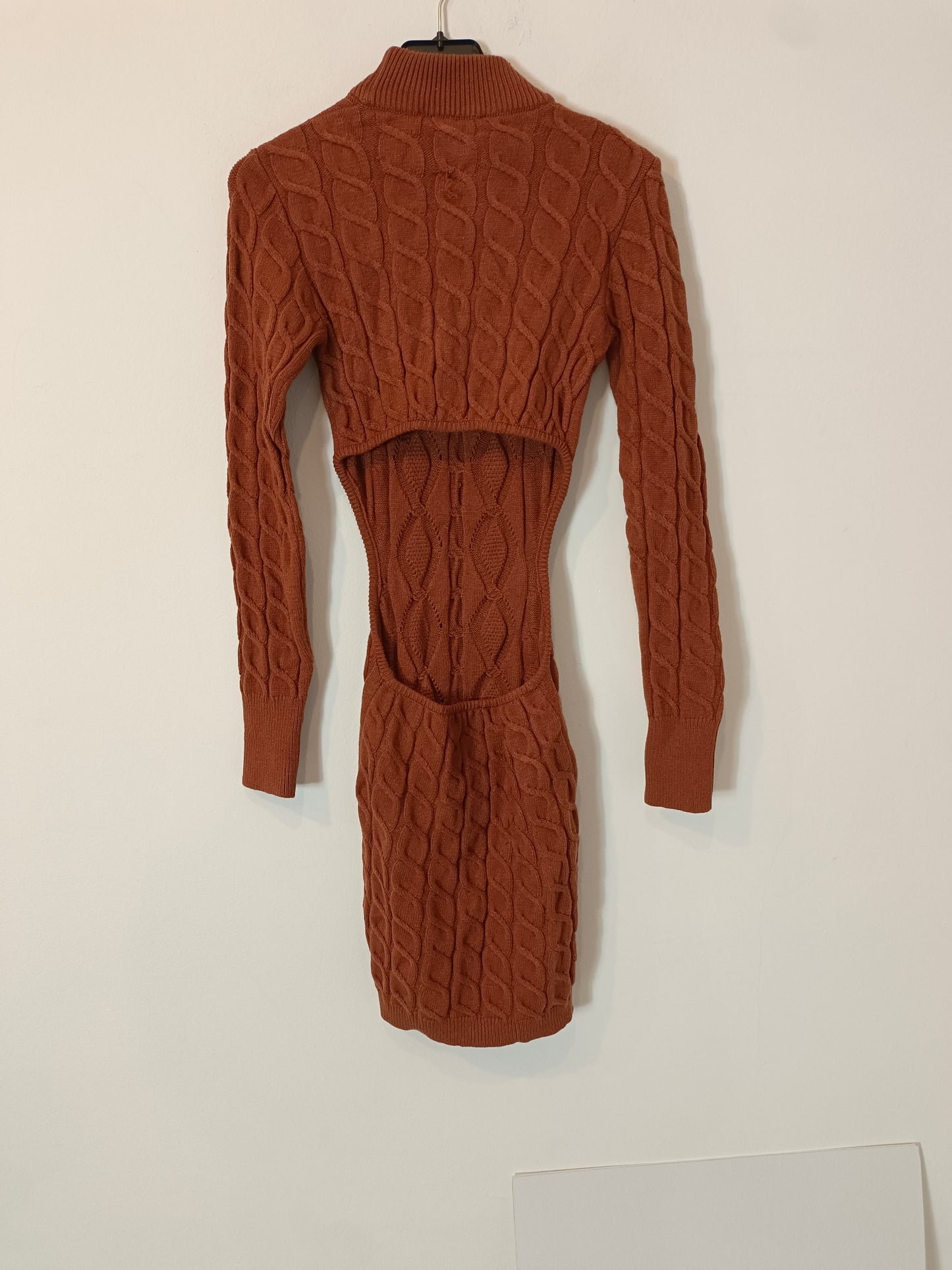 AKEP. vestido ochos color caldera T.s