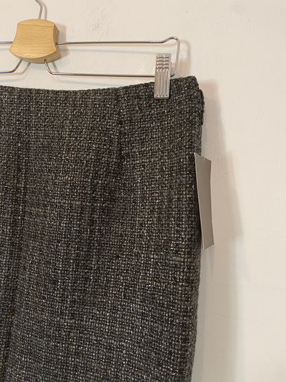 ZARA. Tweed skirt in grey tones Tm