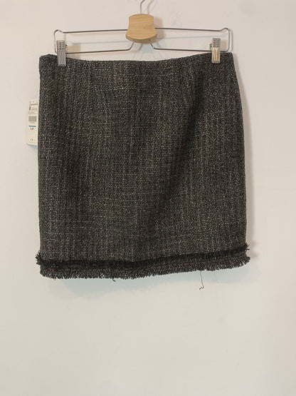ZARA. Tweed skirt in grey tones Tm