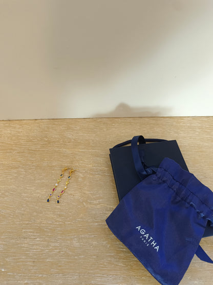 AGATHA. Long colorful earrings