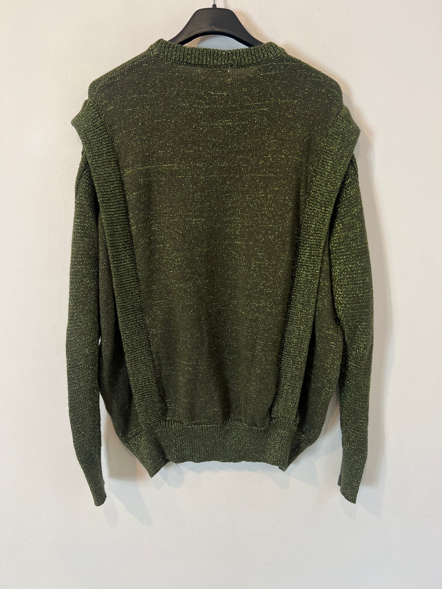 MAKSU. Jersey verde hilos T.m/l