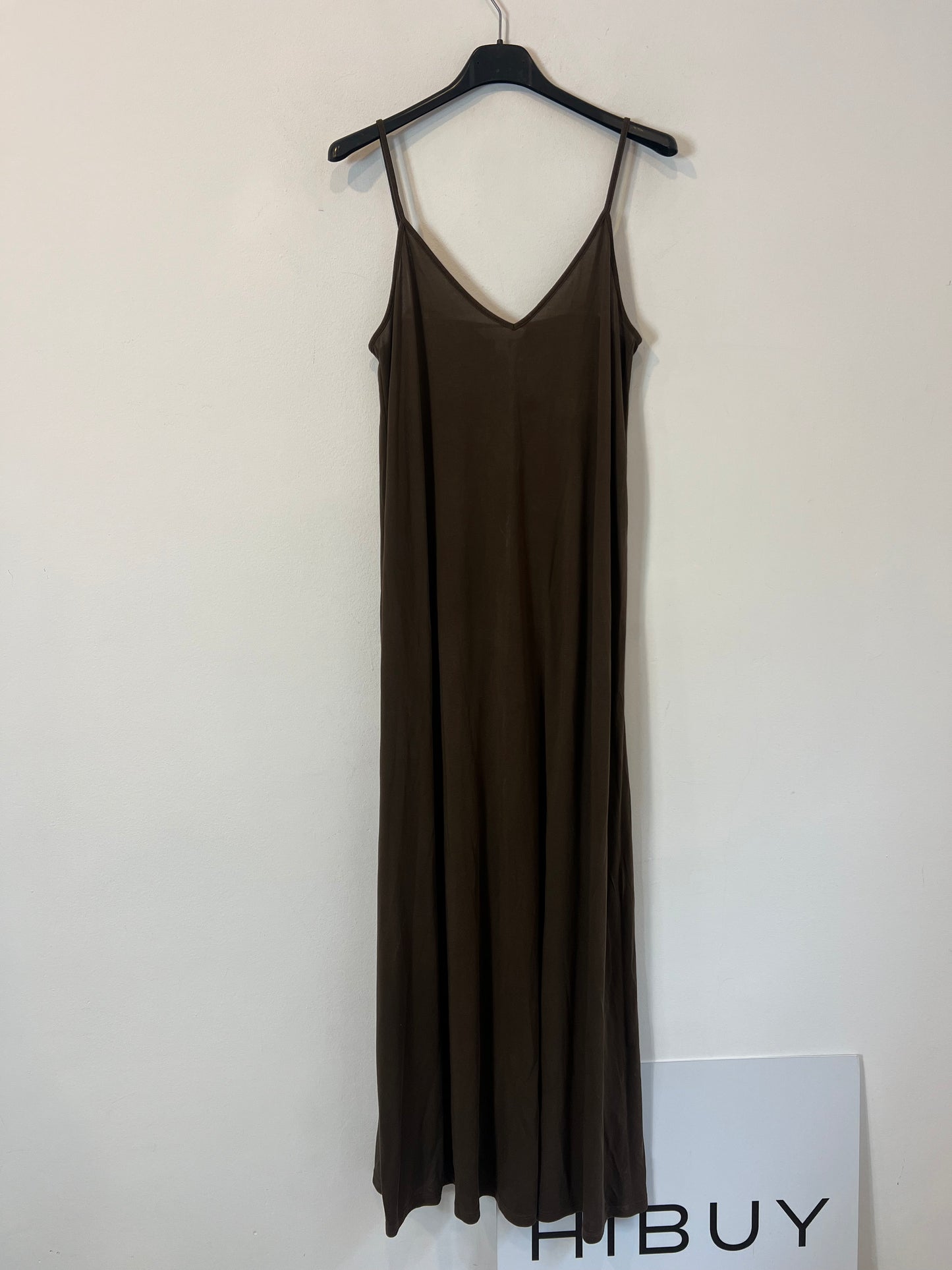 H&amp;M. Long brown dress Ts