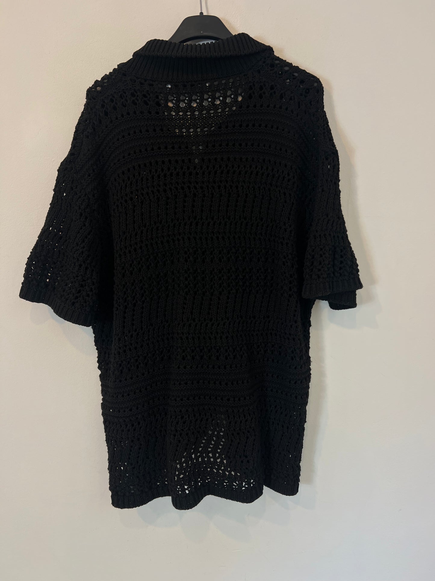 ZARA. Total look negro croché T.s/m