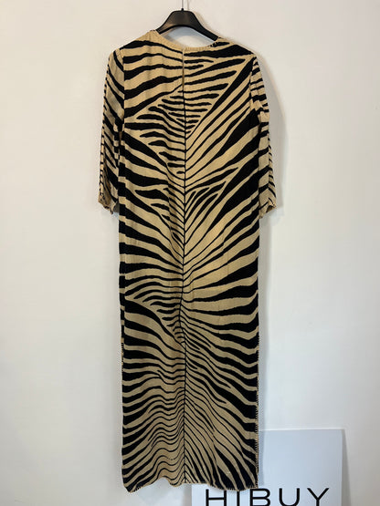 MICHONET. Ts silk animal dress