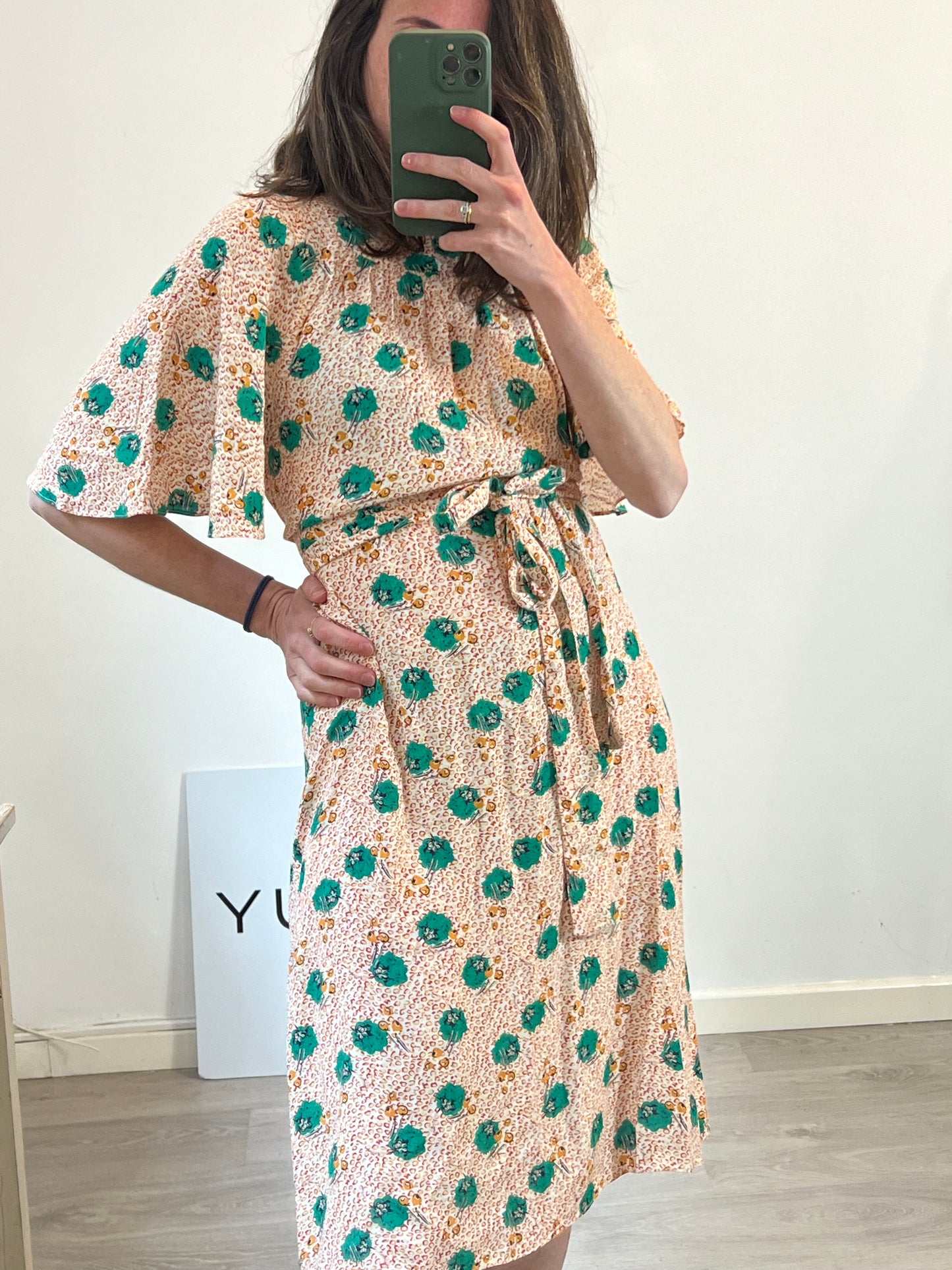 SE U SOON. Print and floral dress Tu(S)