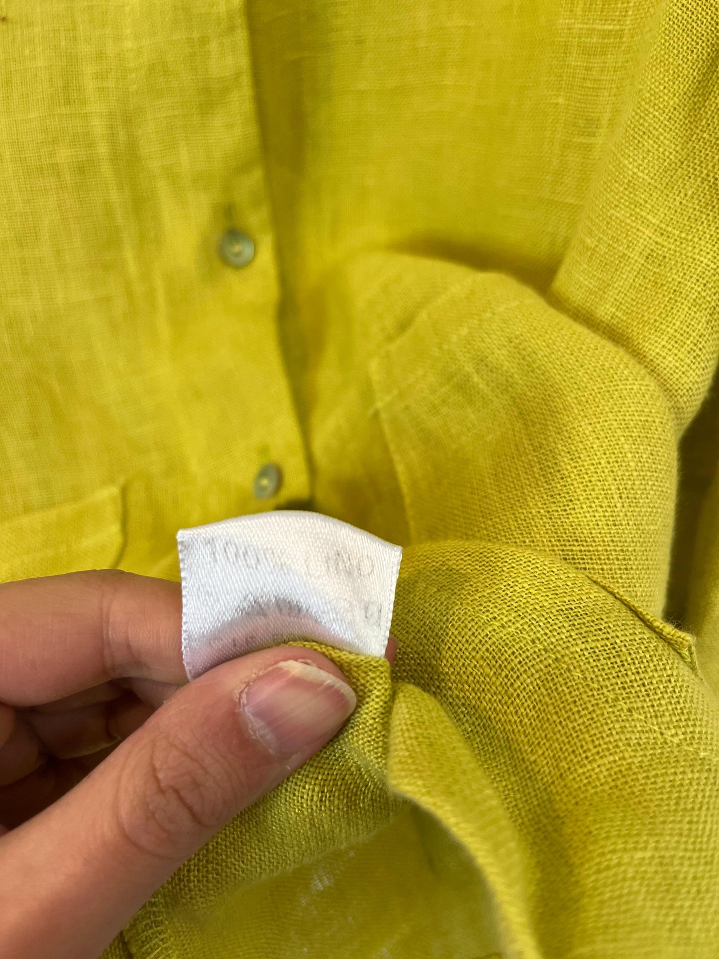 RITAVON. Linen jacket/blouse size 34