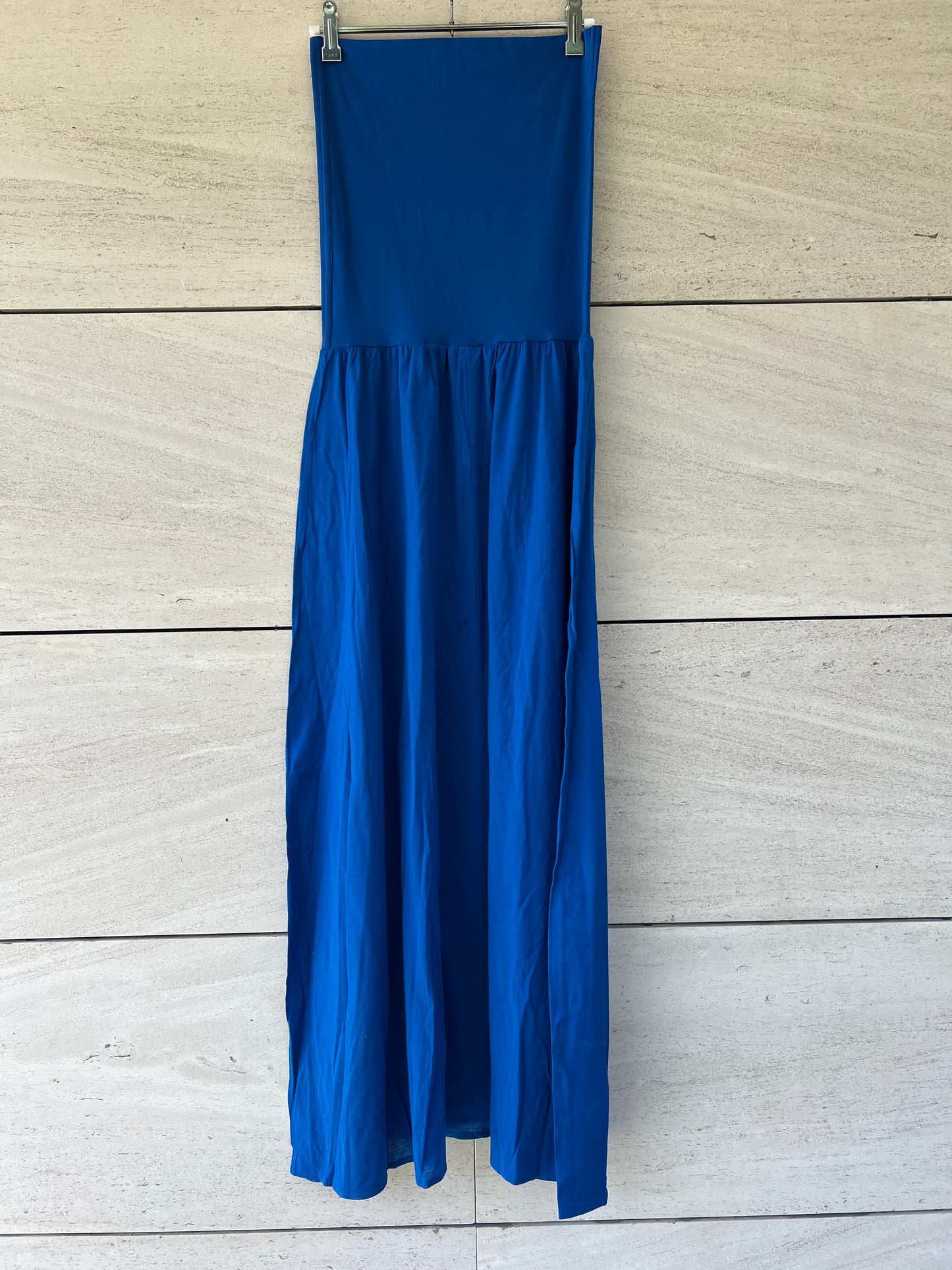 ERES. Vestido azul palabra de honor T.1(s)