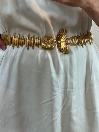 OTRAS. Cinturón dorados pez