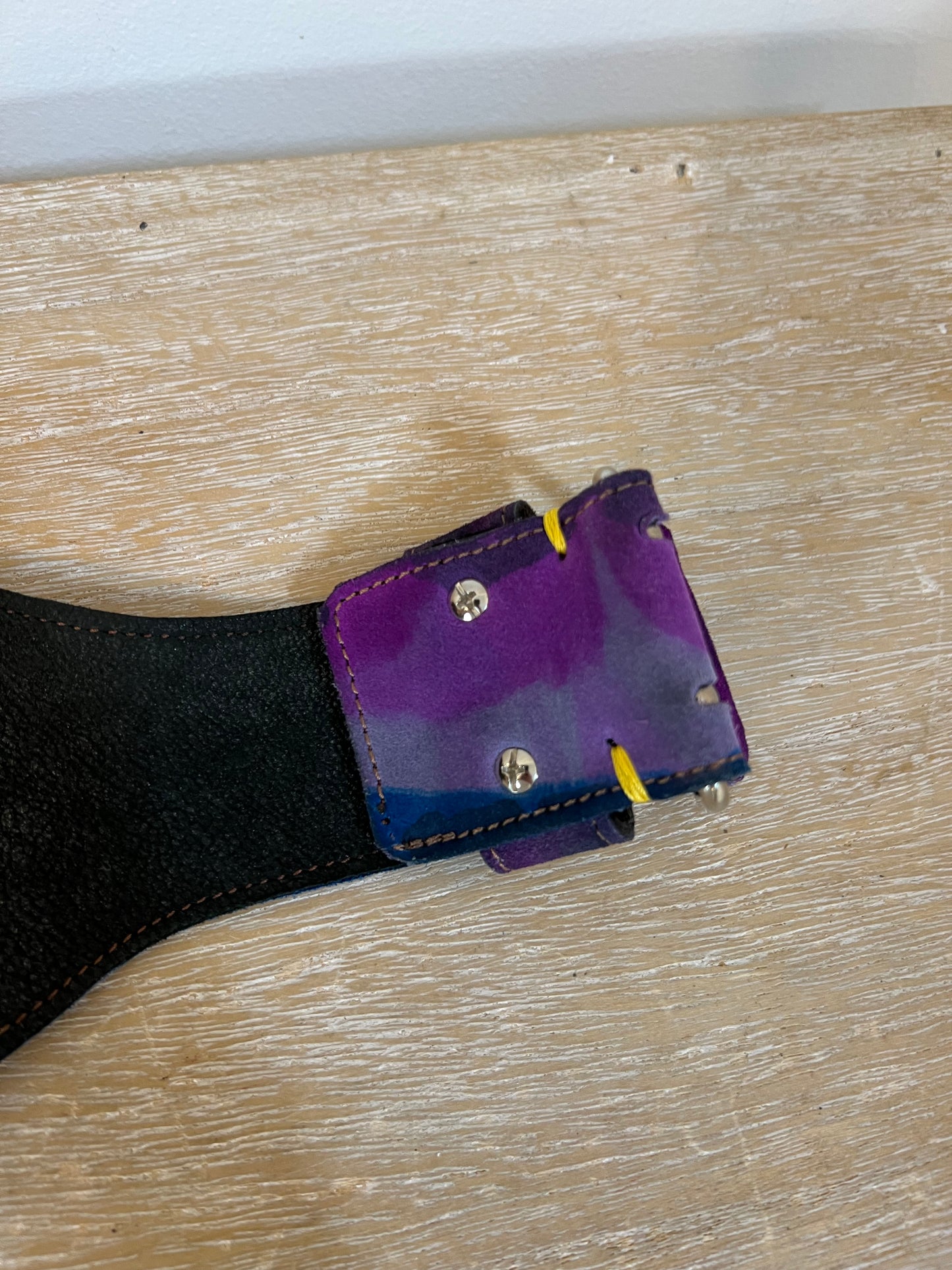 OTHERS. Tie-dye foot sash. T s