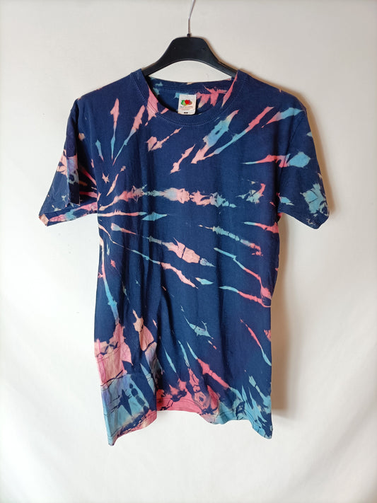 OTHERS. Blue tie-dye t-shirt. TS