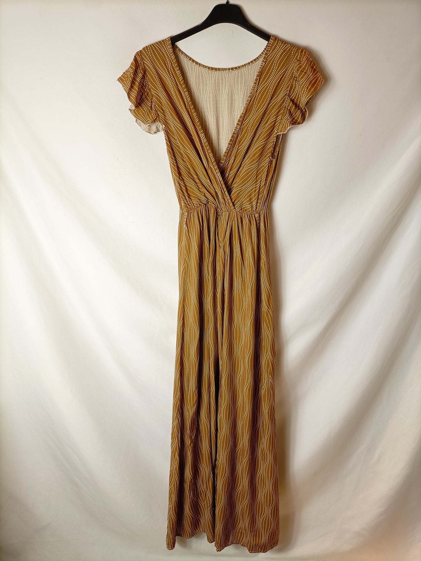 OTRAS. Vestido largo lunares Tu(s)