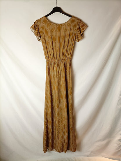 OTRAS. Vestido largo lunares Tu(s)