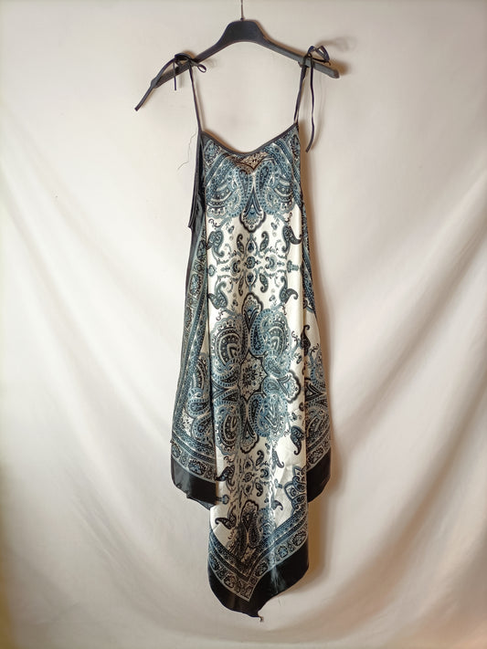 OTRAS. Vestido efecto pañuelo T.u(s/m)