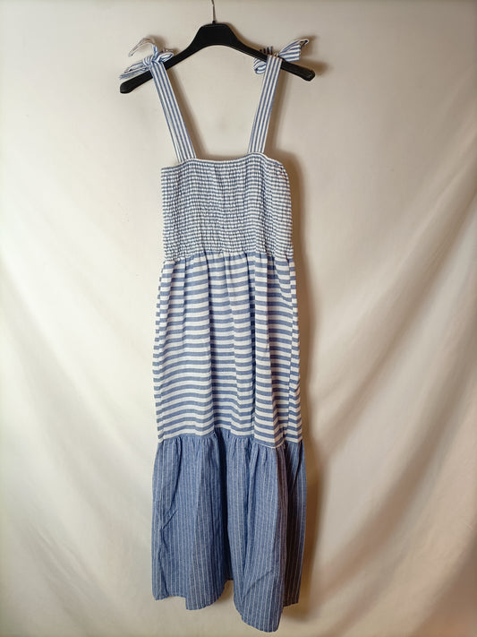 OTRAS. Vestido midi rayas T.u(s/m)