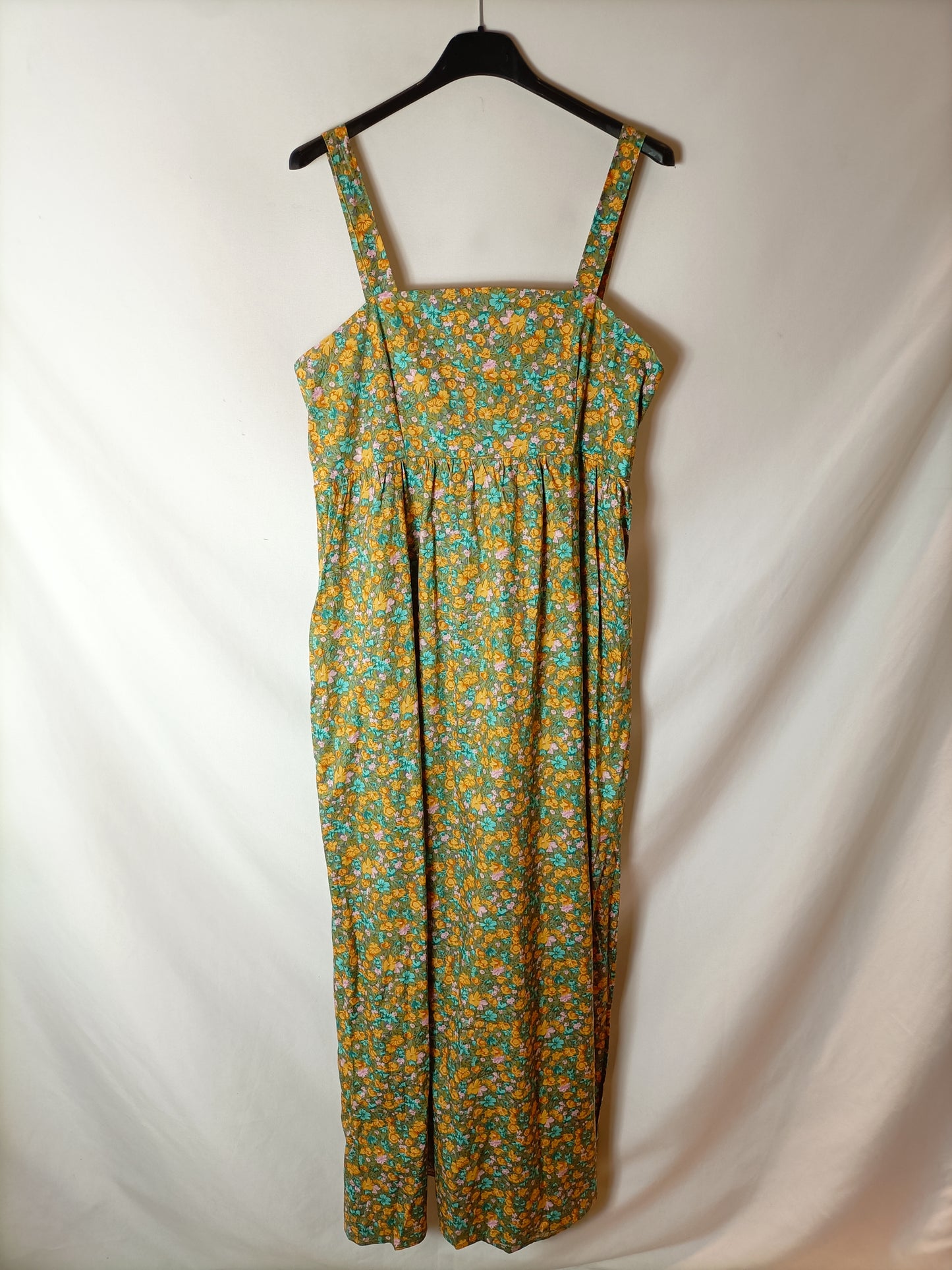 OTRAS. Vestido largo flores T.u(m)