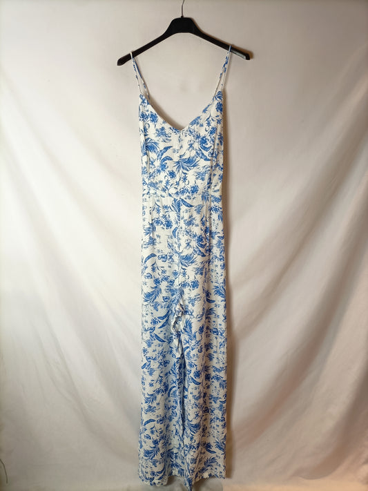 MANGO. Mono blanco flores T.l