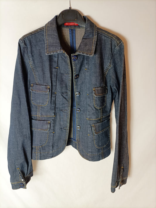 ALAIN MANOUKIAN. Vintage denim jacket. Size 40