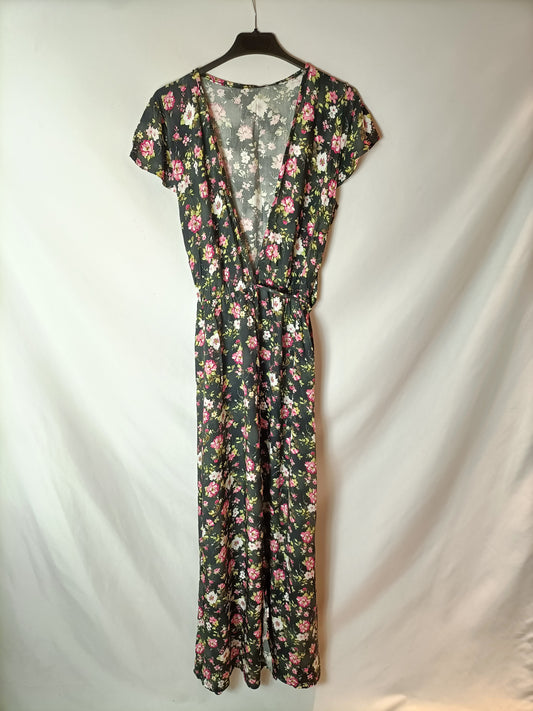 LETIZMODA. Long floral dress (s/m)