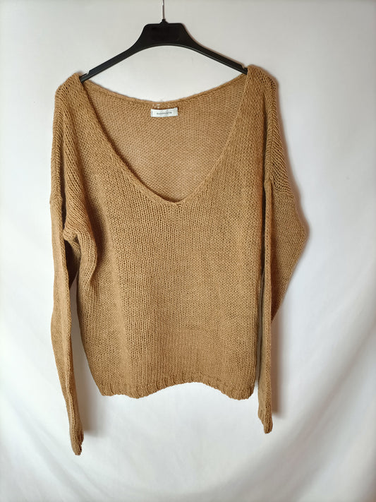 SOMSIS. Jersey camel ancho TU(s)