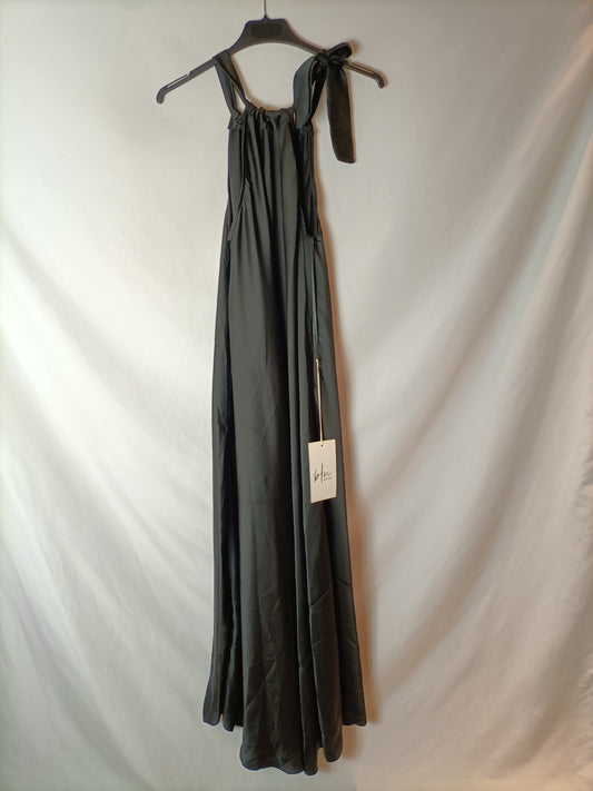 BLUEROYAL. Vestido largo negro Tu(s/m)