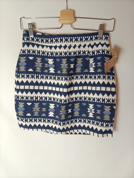 BRIGHTY. Short ethnic skirt Ts