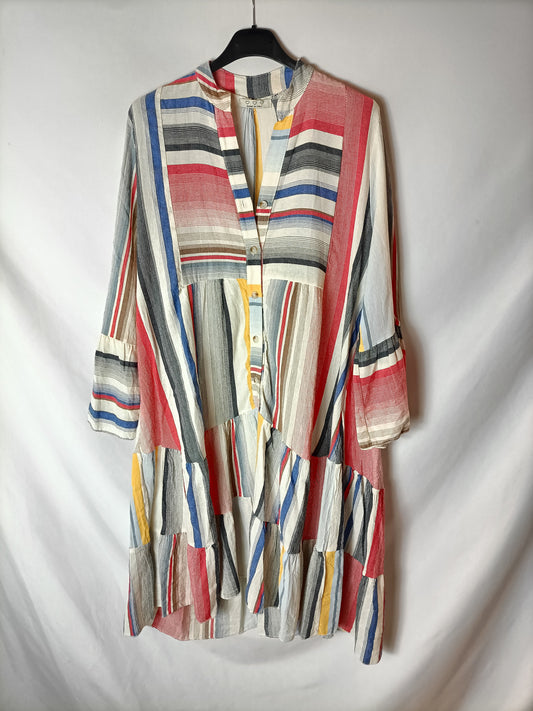 OTHER. Striped dress with colors. YOUR (S/M)