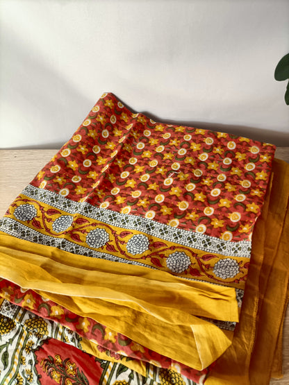 BOUGAINVILIA. Yellow and orange pareo